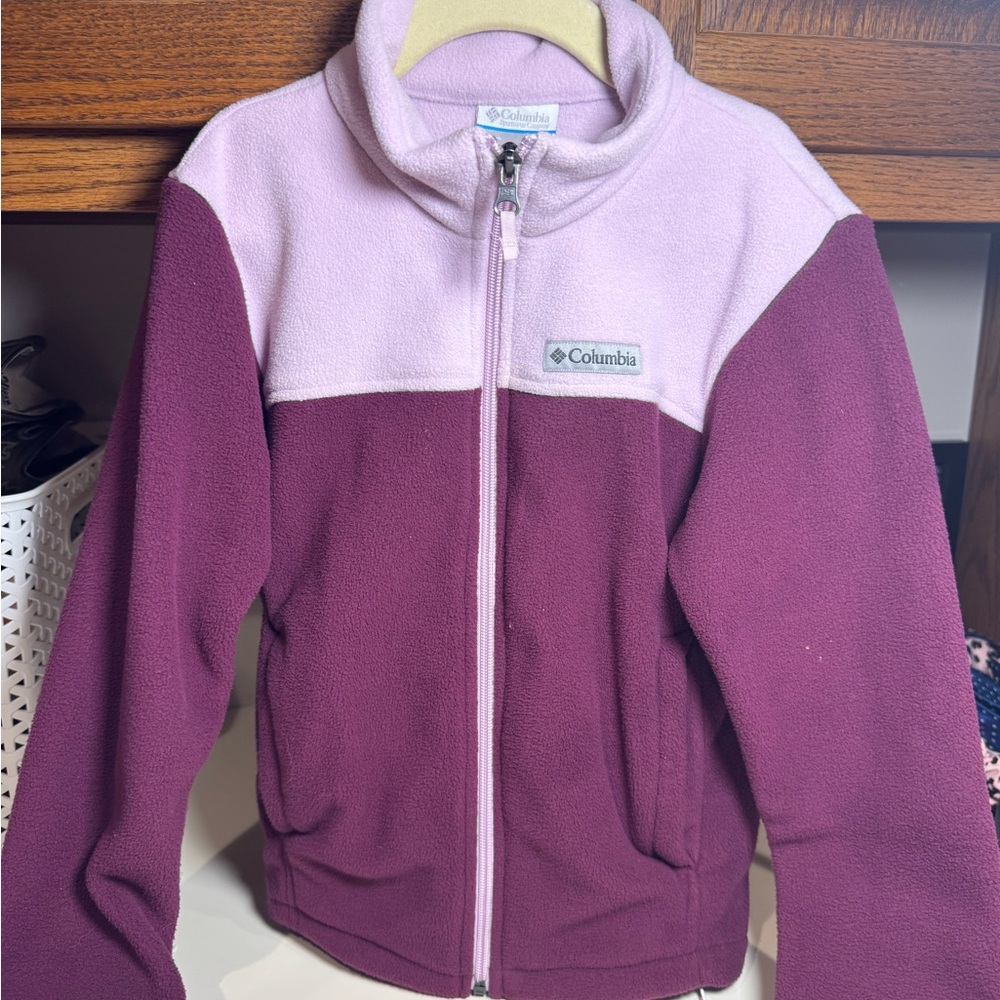 Columbia Purple Fleece Jacket